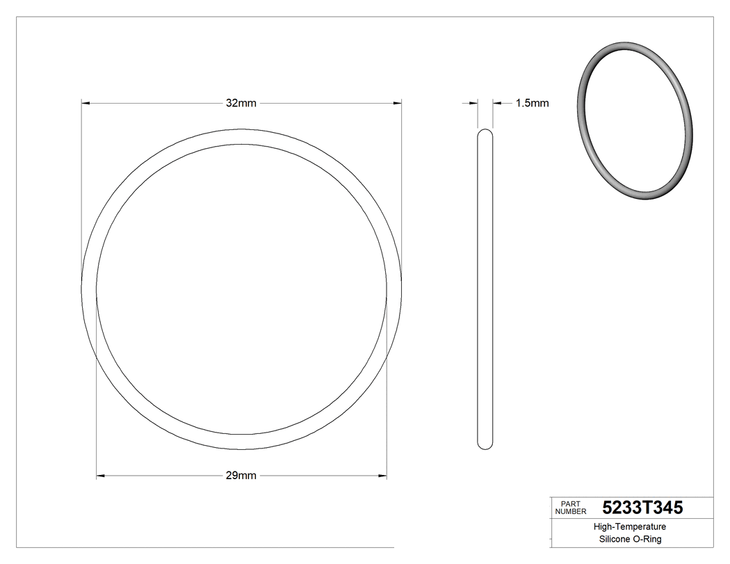 Technical drawing - 5233T345